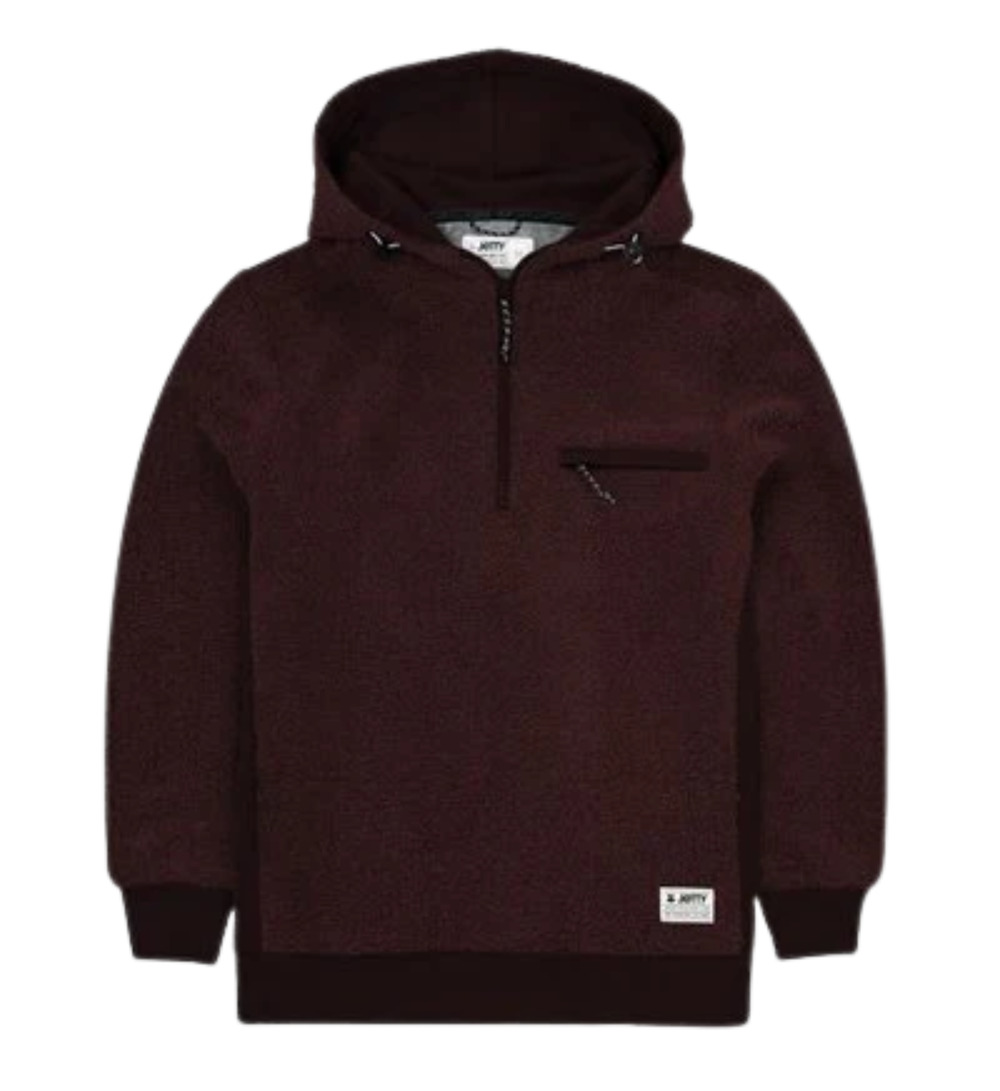 JETTY Mens Hooded Jacket US Size Small PORT SHERPA HOODED JACKET